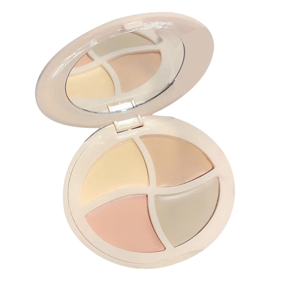 Concealer Clearance, Bradem Four Color Concealer Pot Color Correcting Concealer for Dark Circles 4 Color Concealer Full Coverage Foundation Makeup under Eye Brightener Corrector De Ojeras, Lotion