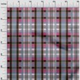 thumbnail image 2 of oneOone Polyester Lycra Fabric Madras Check Printed Fabric 1 Yard 56 Inch Wide, 2 of 4