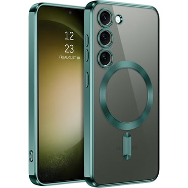 Supershield Samsung Galaxy S23 Case MagSafe Collection Hybrid Bumper Protective Phone Cover Slim Design, Matte Finish - Green