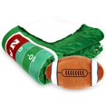 thumbnail image 1 of Posh Home Jeu de Sport sur le Terrain Microplush Réversible Sherpa Interactif Ensemble Cadeau avec Coussin (Football), 1 of 4