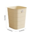 thumbnail image 3 of Dvkptbk Kitchen Trash Can Household Kitchen Trash Can Bedroom Toilet Lidless Bathroom Trash Can Home Essentials, 3 of 7