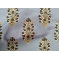 thumbnail image 4 of oneOone Cotton Cambric Fabric Leaves & Floral Block Decor Fabric Printed BTY 56 Inch Wide, 4 of 4