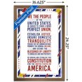 thumbnail image 2 of Les États-Unis d'Amérique - Préambule de la Constitution, 2 of 4