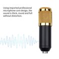 thumbnail image 3 of pitrice Singing Studio Recording Kit Phone PC KTV Mic Network Microphone Folding Arm Bracket, Black Golden, 3 of 8