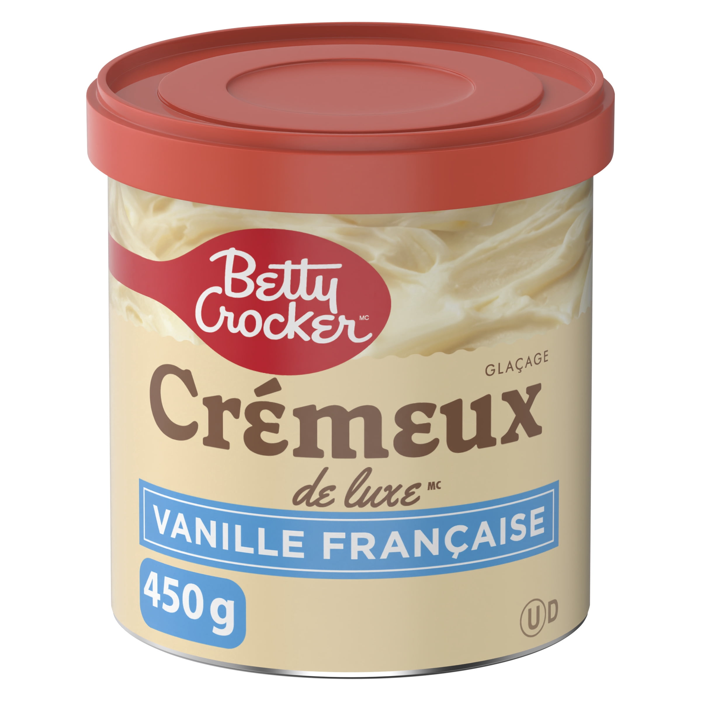 Glaçage Crémeux Deluxe Betty Crocker, Vanille Française, Sans Gluten