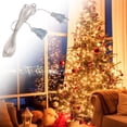 thumbnail image 1 of HCBY Rallonge Transparente 10 Pieds, Câble d'Alimentation Transparent Invisible pour Lumières de Sapin de Noël, Cordon Lumineux Flexible Intérieur Extérieur pour Guirlandes Lumineuses, Guirlande, Décorations (3 m), 1 of 8