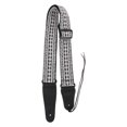 thumbnail image 1 of MasteelfCA 1Pc Exquisite Cotton Embroidery Guitar Strap Practical Guitar Belt Electric Guitar Strap, 1 of 7