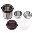 thumbnail image 2 of Food Thermal Jar 304 Stainless Steel Three Layers Portable Insulated Lunch Bento for Students Work, 2 of 7