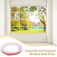 thumbnail image 3 of 6 PCS Window Grid Trims, 39.4 Ft Peel and Stick Window Trims, DIY Window Grille Inserts Grid Kit, Cuttable Window Wall Trim Molding for Window Door Frames, 3 of 6