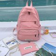 thumbnail image 1 of AMERTEER Cartoon Alphabet Student Backpack Casual Large Capacity Travel 2 Piece Set, 1 of 5