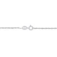 thumbnail image 3 of Miabella Platinum Singapore Chain Necklace, 3 of 3