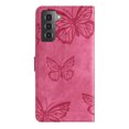 thumbnail image 2 of Compatible avec Samsung Galaxy S21 5G Étui Papillon en Relief avec Portefeuille et Support, 2 of 5