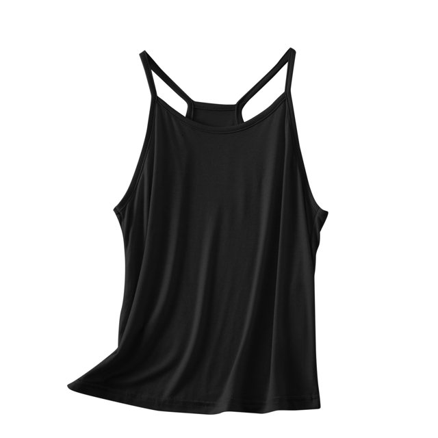 Birdeem Camisole pour Femmes Manteau Décontracté et Tendance pour Femmes Couleur Unie Col Rond Sans Manches