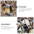 thumbnail image 4 of 2PCS Outdoor Mountaineering Buckle High Strength Hiking D-Ring Carabiner, 4 of 8