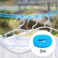 thumbnail image 3 of Clothesline Stretchy Portable Laundry Cord for Garden hanger drying Camping Accessories RV blue 300cm, 3 of 9
