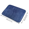 thumbnail image 3 of Pompotops Bathroom Kitchen Absorbent Coral Velvet Memory Foam Non-slip Floor Mats Clearance, 3 of 5