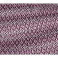 thumbnail image 5 of oneOone Viscose Jersey Fabric Ogee Ikat Print Sewing Fabric BTY 60 Inch Wide, 5 of 5