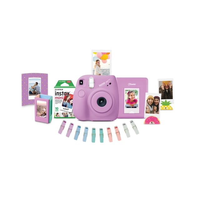 Fujifilm Instax Mini 7+ Instant Camera Super Bundle