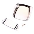 thumbnail image 3 of MasteelfCA Electric Guitar Bridge Cover Plate for Jazz Bass Guitar Accessory (Chrome), 3 of 7