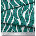 thumbnail image 2 of Soimoi Poly Georgette Fabric Heart,Dot & Leaves Decor Fabric Printed Yard 52 Inch Wide, 2 of 3