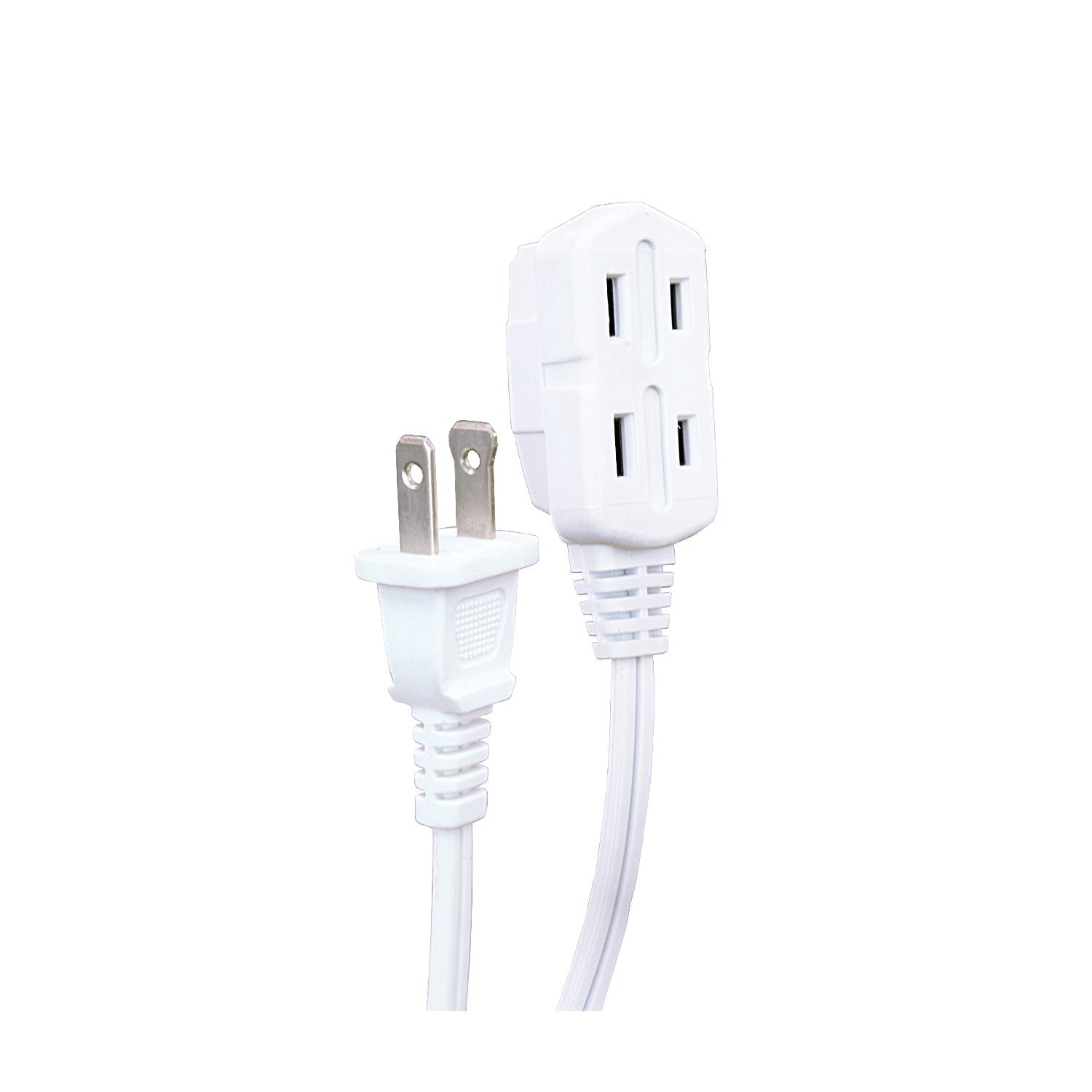 Xtrcity - 3 Outlet Extension Cord, 3 Meter Length, For Indoor Use, White