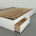 thumbnail image 2 of Nexera Arcadia 3 Piece Bedroom Set, Truffle and White, 2 of 5