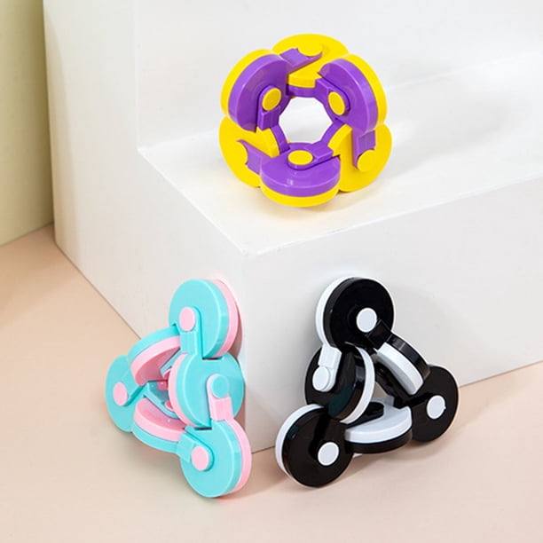 Lot 12 Anneaux Sensoriels Anti-Stress En Silicone – Fidget Toys Pour Doigts, Parfaits Pour TDAH, Concentration Et Détente (Couleurs Variées)