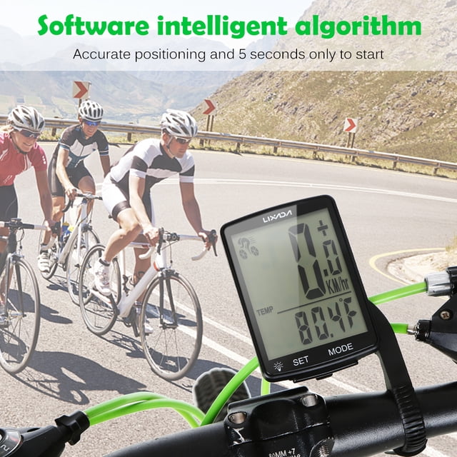 Bike Speed Meter,Ipx6 Waterproof Temperature Bike Ipx6 Waterproof Temperature Stopwatch Computer Functional Lcd Mountain Bike Lcd Screen Computer Eryue Buzhi Rainproof 2.8inch Waterproof Huiop