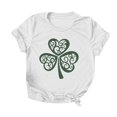thumbnail image 1 of Hauts à Manches Courtes pour Femmes Mode Femmes T-shirt à Manches Courtes Imprimé de la Saint-Patrick Hauts Graphiques Fantaisie, 1 of 3