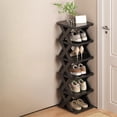 thumbnail image 5 of Dvruxg Étagère à Chaussures Pliable en Plastique, Organisateur de Chaussures Empilable Gain de Place pour Garde-Robe, Entrée, Dortoir, Appartement, Aucun Assemblage Requis, Léger et Durable, 5 of 5