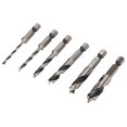 thumbnail image 1 of Perceuse à Pointe, 6 Pcs Perceuse à 3 Pointes Perceuse à Bois Impériale Ensemble de Perceuse à Bois Matériaux de Qualité, 1 of 14
