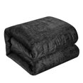 thumbnail image 3 of Grace Living Aashvi Crinkle Velvet 3pc Comforter Set - 2 Pillow Shams, 1 Comforter, 3 of 5