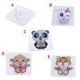 thumbnail image 4 of Porte-brosse à Dents Mural Porte-Brosse à Dents Étanche Anti-Humidité Support de Rangement Stable, Transparent, Animal, 4 of 10