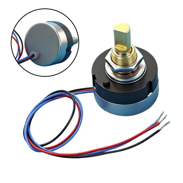 Non Contact Digital Potentiometer 5V Output Hall Magnetic Sensor For 360 Degree Rotation And Industrial Automation Control Syste