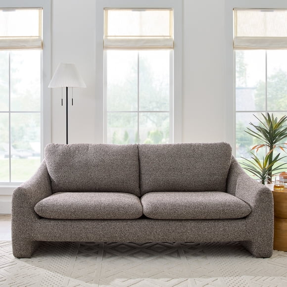 Better Homes & Gardens Emerson 83.86" Wide Sofa, Truffle Brown