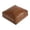 Coffee, variant on GROWTH TANK Soft Ottoman Footstool Handmade Square Floor Cushion PU Leather Moroccan Pouf Green