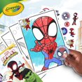 thumbnail image 5 of Crayola Colour & Sticker Book, Spidey & Friends, 5 of 5