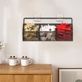 thumbnail image 4 of Birdeem Wall Mounted Spice Rack Organizer,No Punch Hanging Basket for Kitchen Storage,Garlic Ginger Basket with Multiple Compartments and Space Saving Design,Dimensions 14.2 X 5.9 X 3.1 Inches, 4 of 9