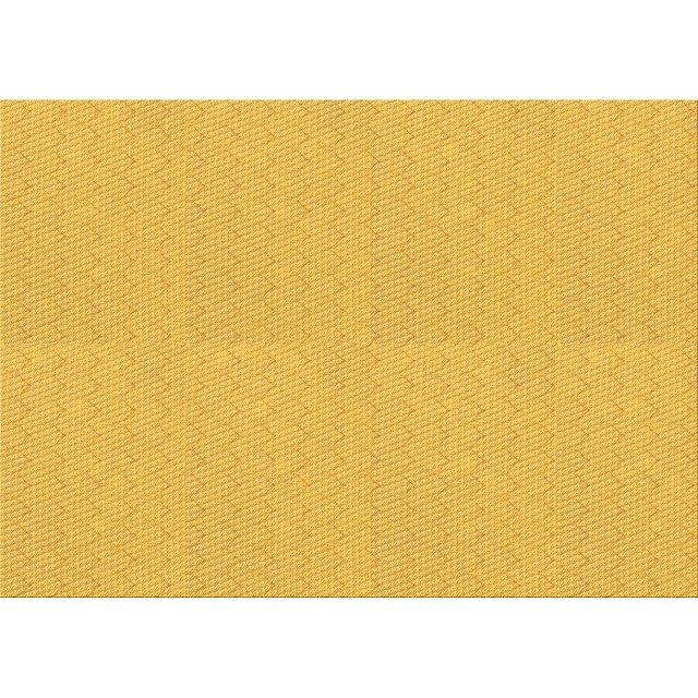 Ahgly Company Machine Washable Indoor Rectangle Transitional Yellow Area Rugs, 6' x 9'