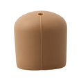 thumbnail image 4 of Fishing Rod End Cap Silicone Fishing Rod Plug Fishing Rod Handle Protective Case Brown L, 4 of 10