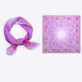 thumbnail image 3 of Square Scarf Set Floral Smooth Fashion Neckerchief Scarf Neck Scarf for Women, 3 of 10