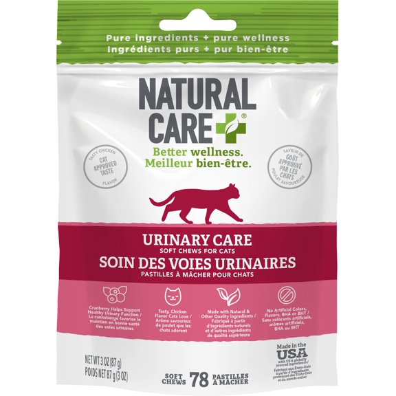Natural Care Urinary Care Chicken Daily Chews Cat Supplement