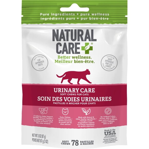 Natural Care Urinary Care Chicken Daily Chews Cat Supplement