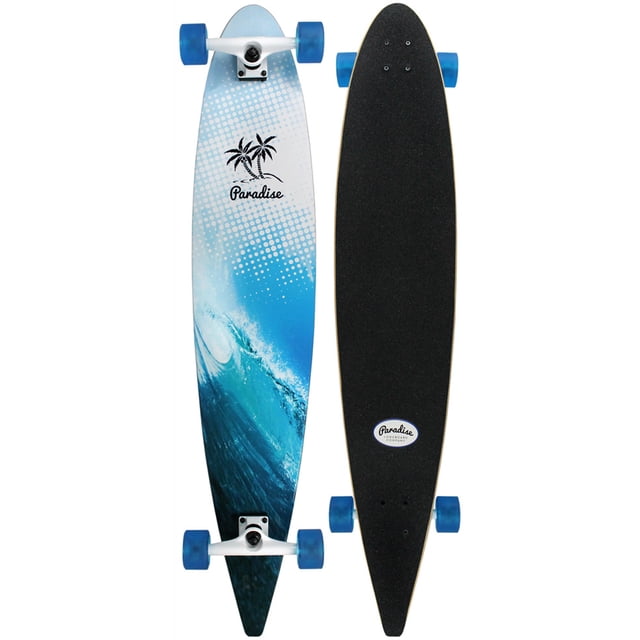 Paradise Longboard Complete Mavricks Surf Wave Pintail 9 Pouces x 47.75 Pouces