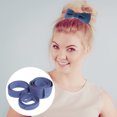 thumbnail image 5 of KAKOWELY 3pcs Yards Stitch Denim Ribbon Layering Cloth Fabric Jeans Bows Ribbon for DIY,39.37"X1.57"X0.04", 5 of 5