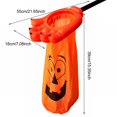 thumbnail image 3 of Oleegame 1PC Produce Storage Halloween Candy Bag With Outstretched Hand Design Non Woven Fabric And Large Capacity For Kids' 2 Stylish Colors Black Orange, 3 of 4