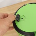 thumbnail image 3 of CIMAXIC Three Tiers Plastic Thermal Insulated Lunch Box Lock Container Food Storage Boxes (Green),7.87"X6.1"X6.1", 3 of 4