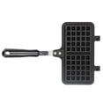 thumbnail image 4 of Waffle Maker Pan, Waffle Maker Mold Pan Waffle Baking Mold Waffle Pan Cake Maker Pan with Heat-Insulation Handle for Coffee Shop, 4 of 7