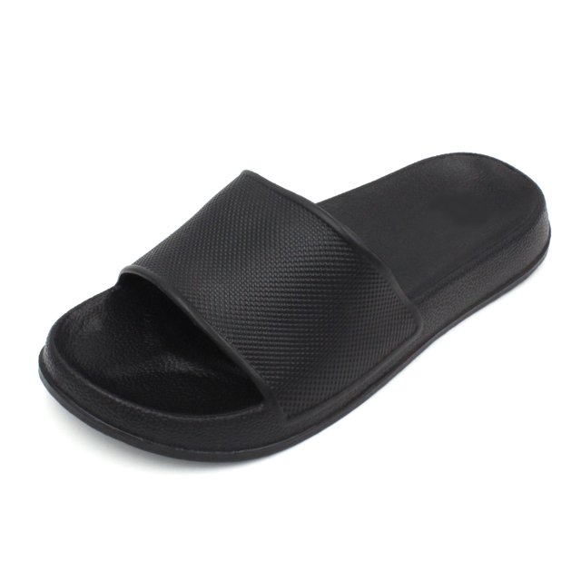 LAVRA Women's Cushion Slip On Pink Sport Water Slide Sandals S