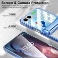 thumbnail image 3 of Case for Galaxy Z Flip 7, Compatible with MagSafe, Built-in Kickstand & Screen Protector & Hinge Protection, Slim Protective Phone Case Plating Cover for Samsung Galaxy Z Flip 7, 3 of 7
